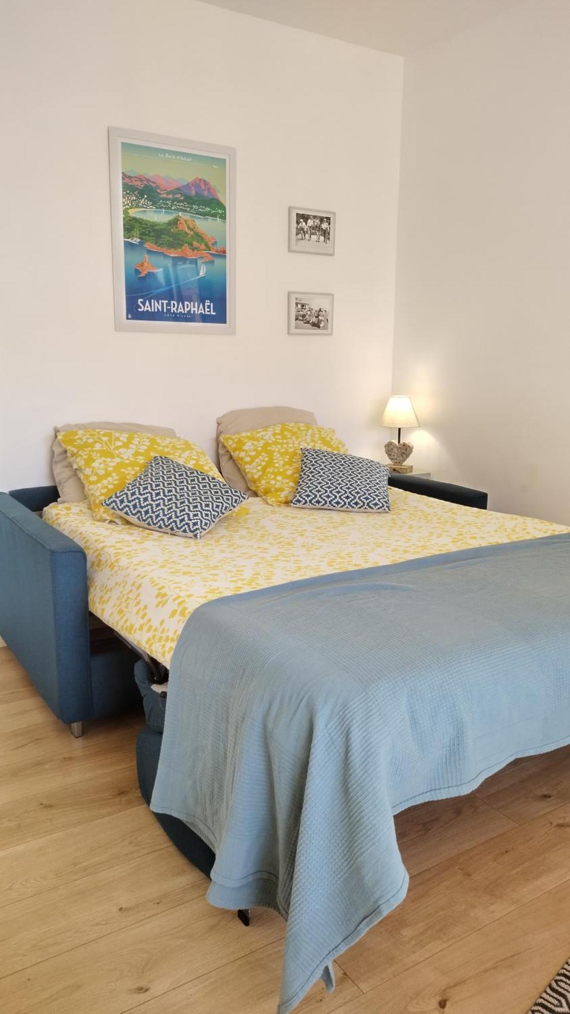 Studio Tout A Pied - Vue Sur Mer Saint Aygulf Exterior foto